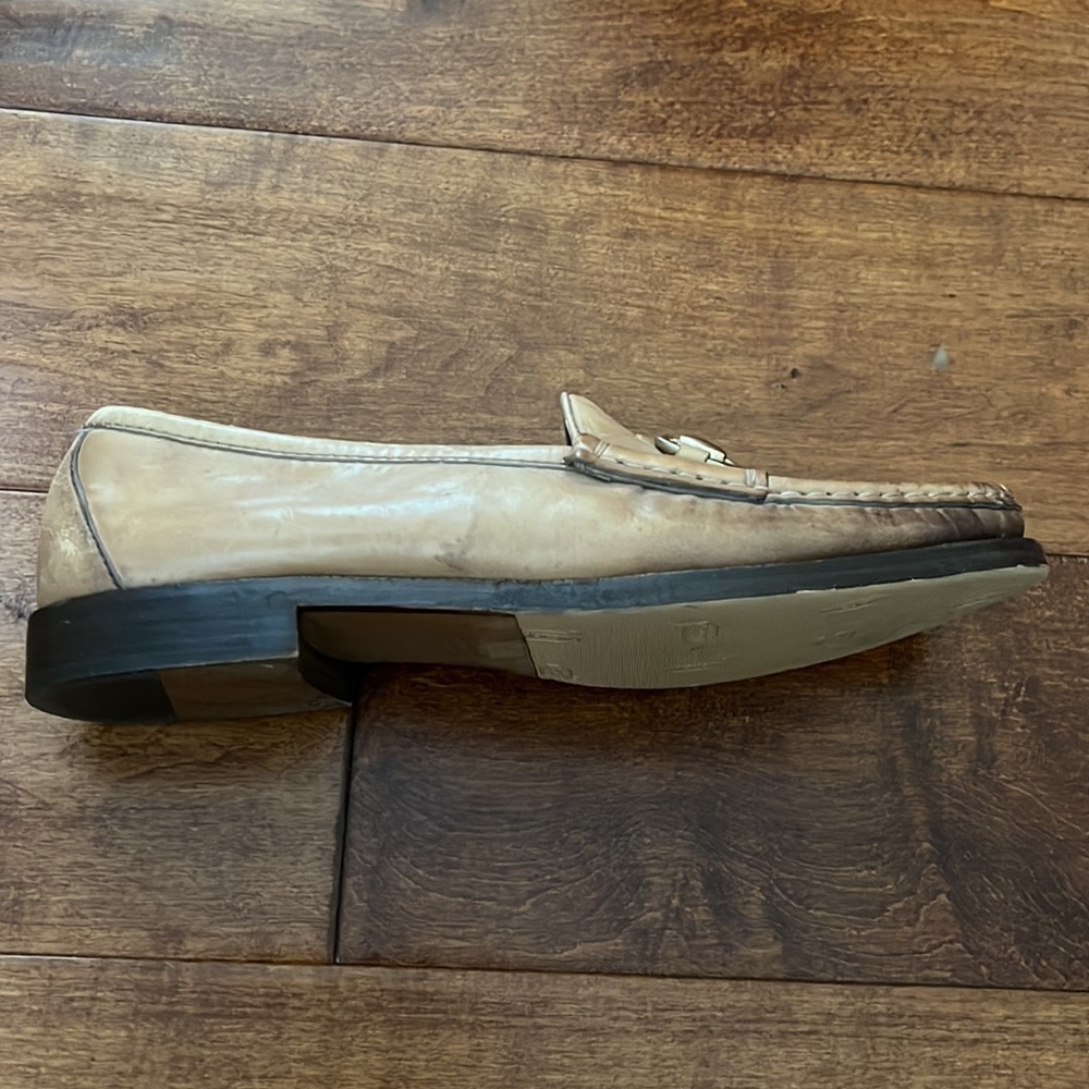 Gucci leather women Loafers Size 8 - Picture 9 of 11